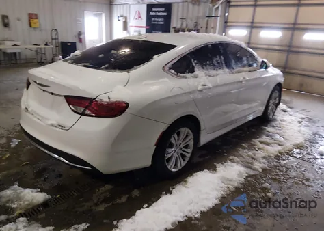 2015 Chrysler 200 Limited из США, поврежденный, VIN 1C3CCCABXFN651626